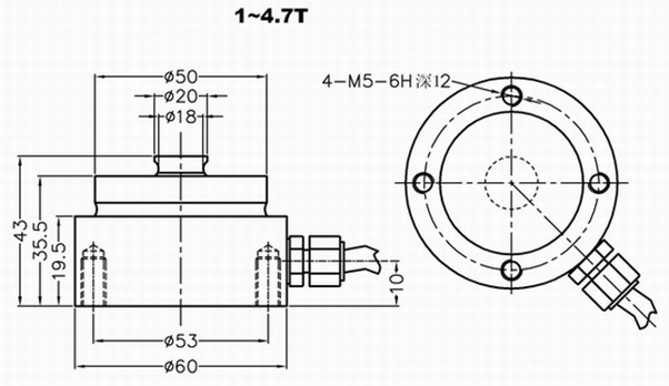 圆柱式传感器GNS-Y05